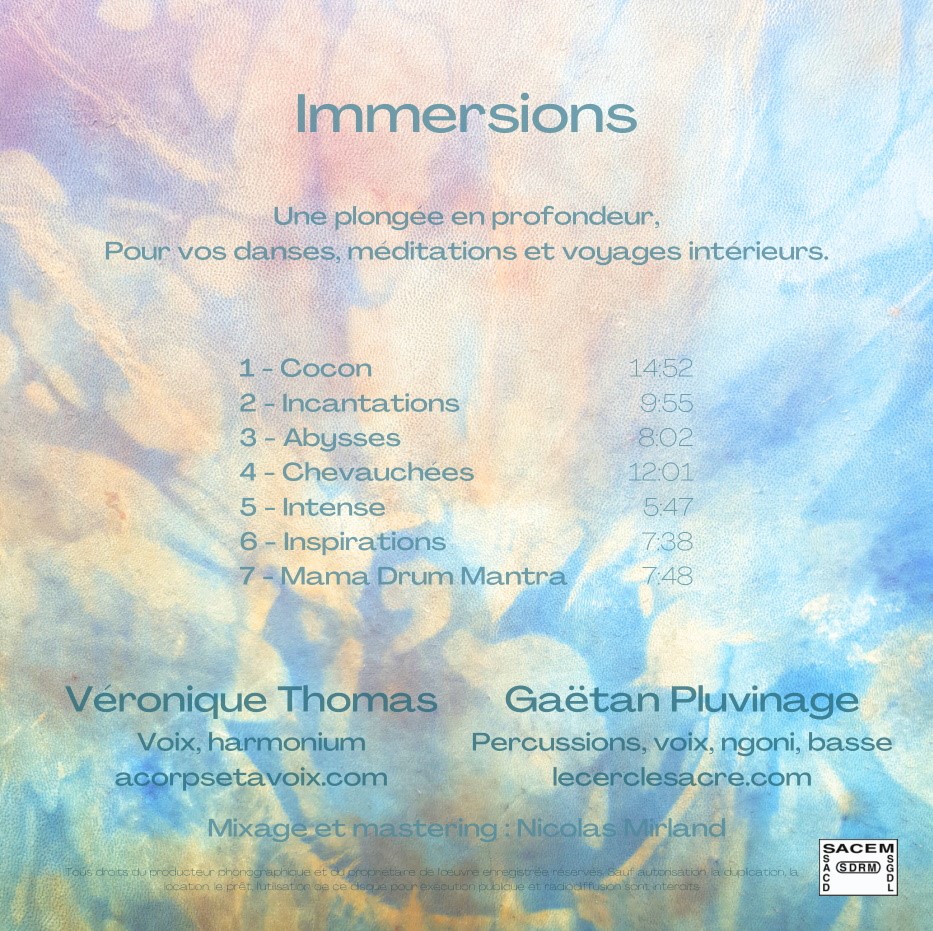 CD Immersion – Back